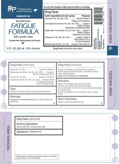 Fatigue  Formula (Nspc0016 Fatigue Formula 12 12 24)